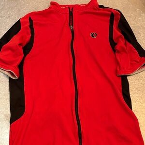 Pearl Izumi Red and Black Bike Jersey